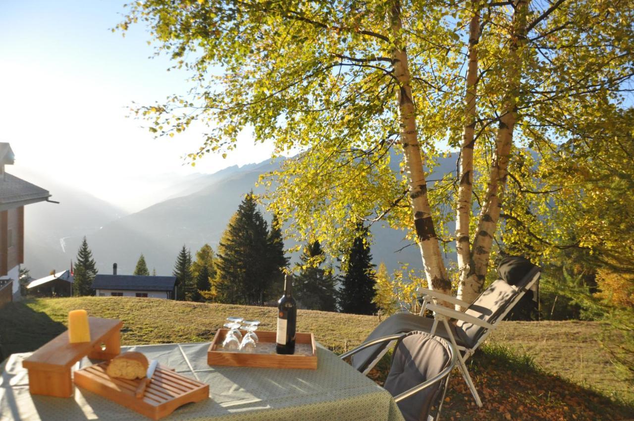 Chalet Bietschhorn Rosswald Termen Экстерьер фото