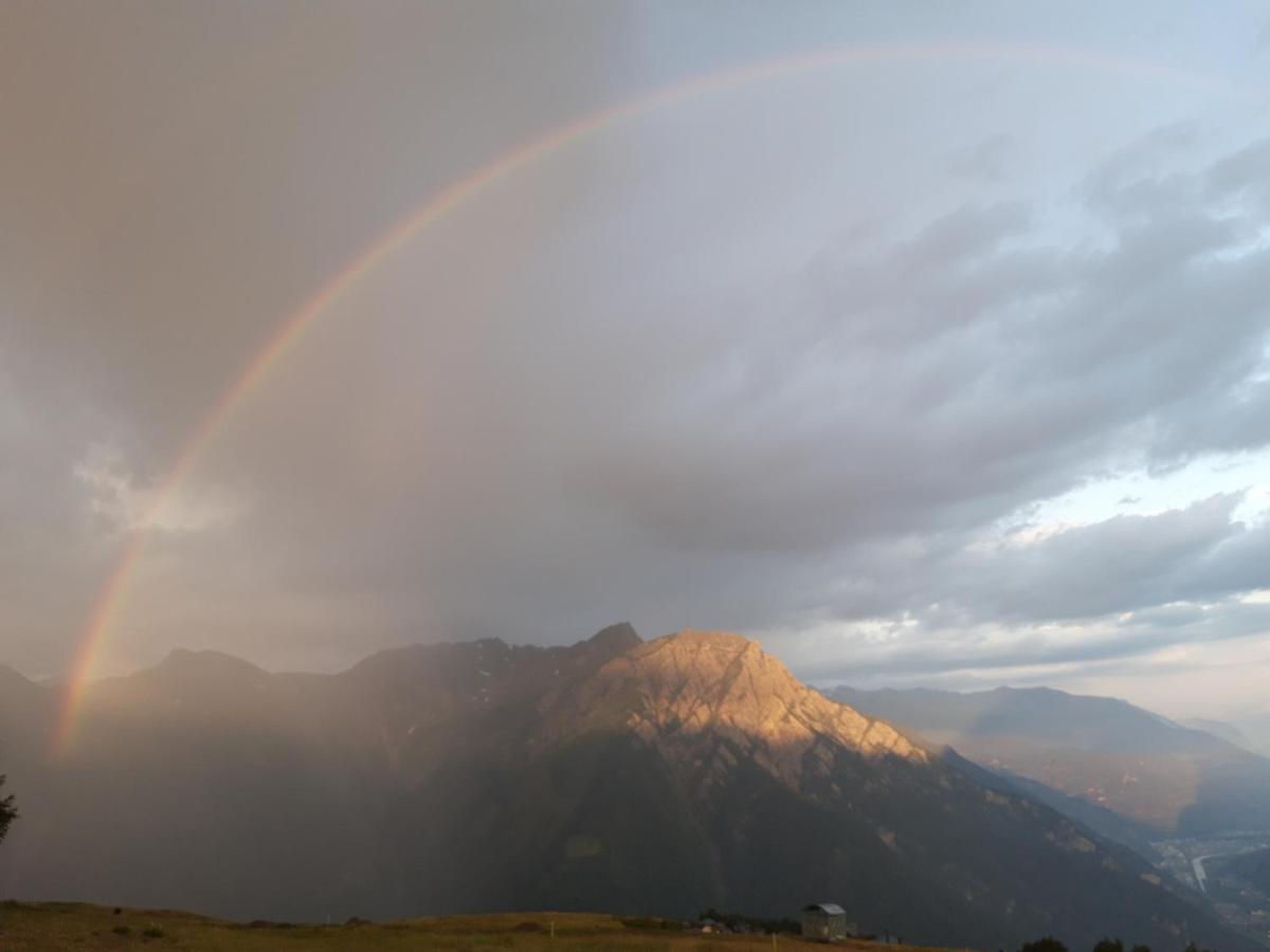Chalet Bietschhorn Rosswald Termen Экстерьер фото