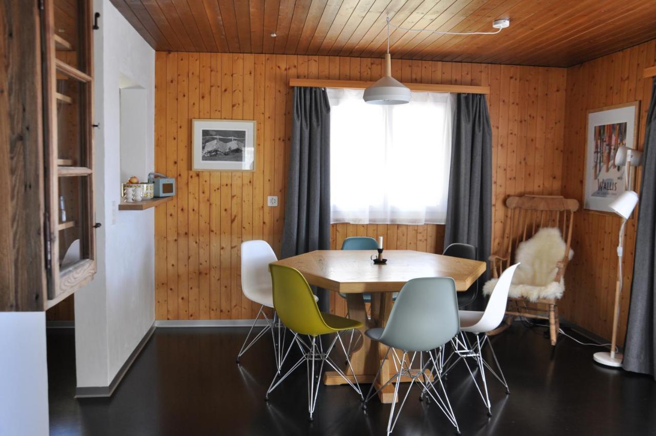 Chalet Bietschhorn Rosswald Termen Экстерьер фото