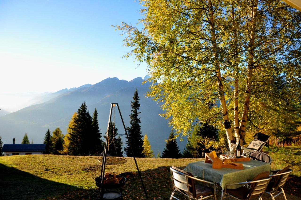Chalet Bietschhorn Rosswald Termen Экстерьер фото